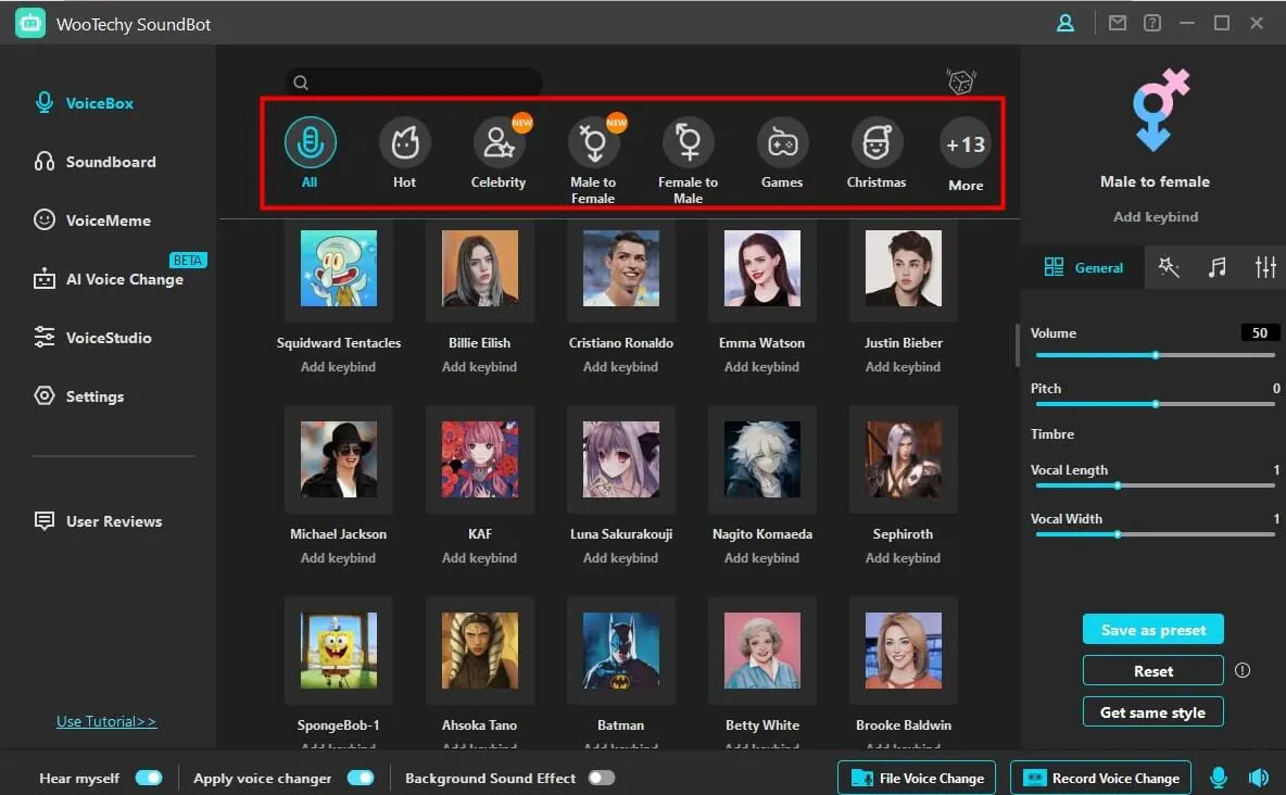 Voices for April Fools Pranks