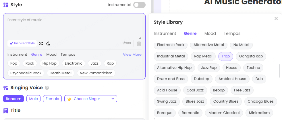 topmediai diss track styles