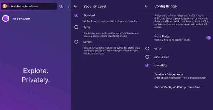 Hide Brower Location on Android Via Tor