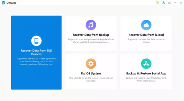 Tenorshare UltData iphone recovery