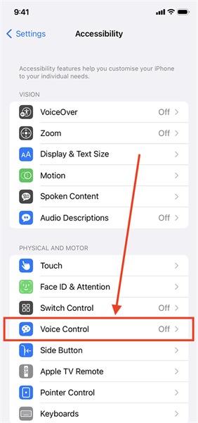 unlock iphone without passcode or face id using voice control 1