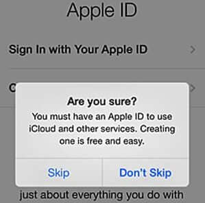 Skip the Sign-in Process