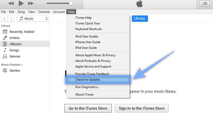 update iTunes