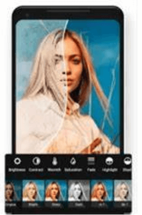use editing apps to enhance blurry videos