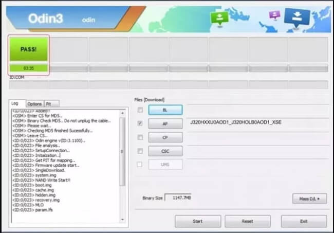use odin to bypass frp on samsung