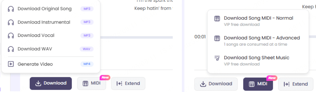versatile download formats topmediai