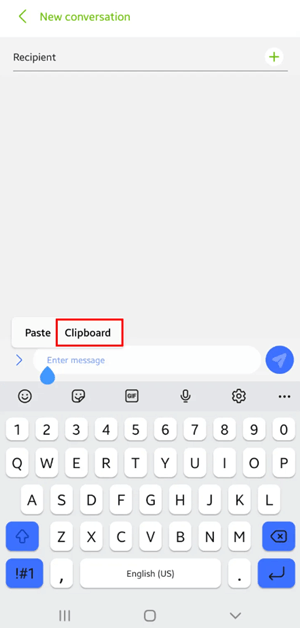 view clipoard history on Android