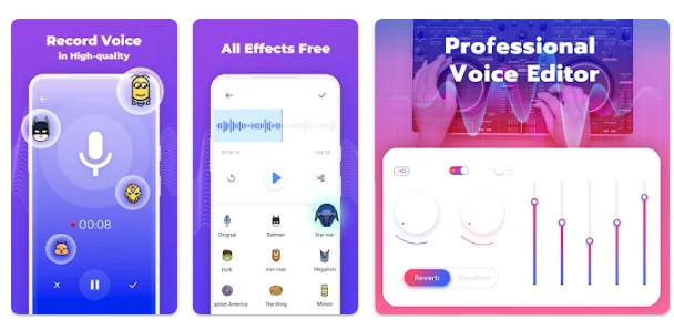 Voice Changer Voice Editor App