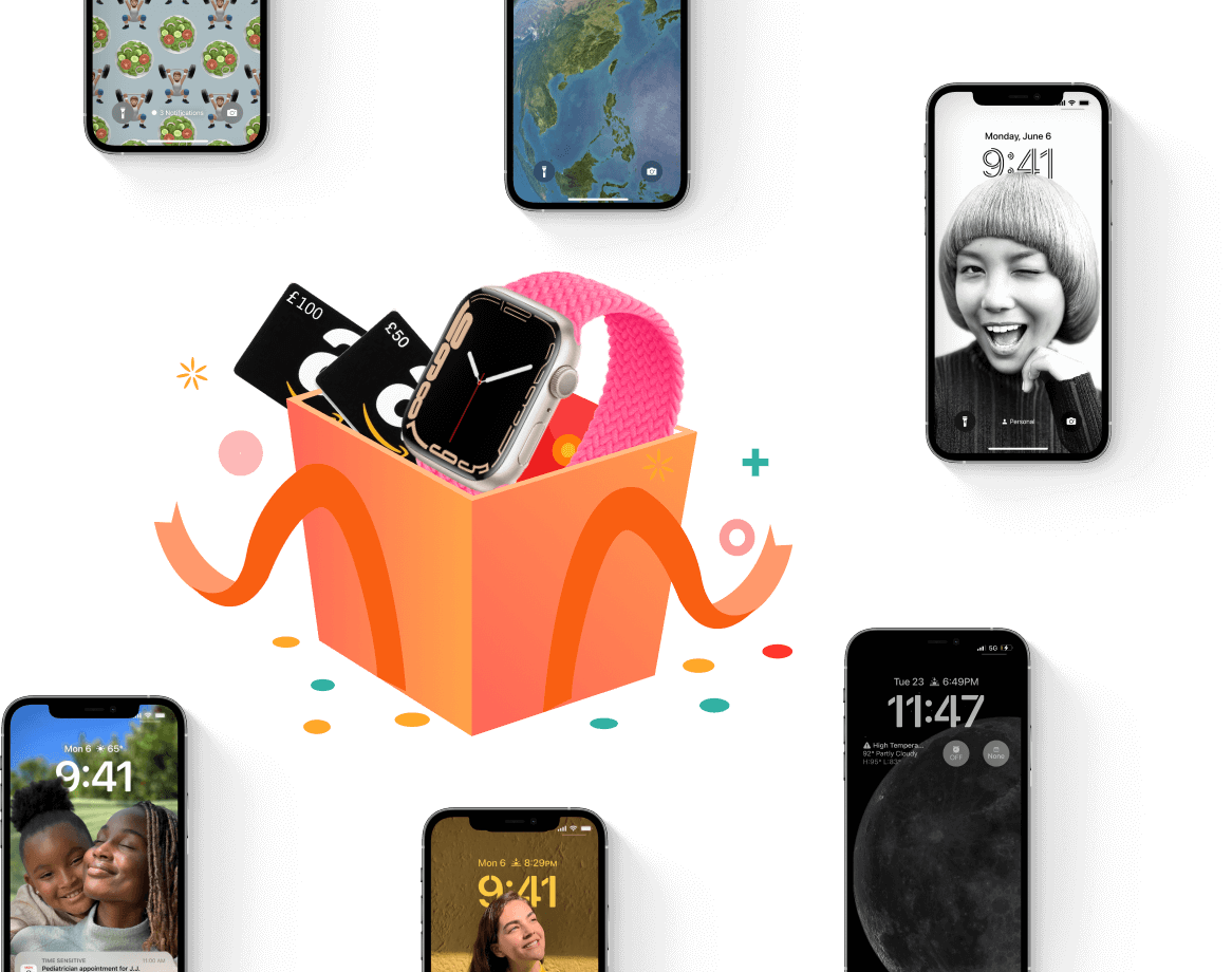 Share Your Lock Screen and Win An Apple Watch