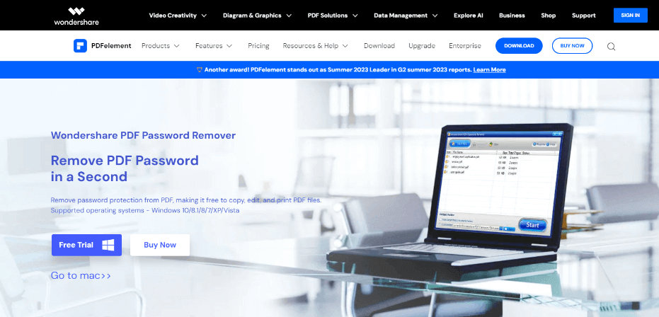 Desbloqueador de PDF con PDFelement
