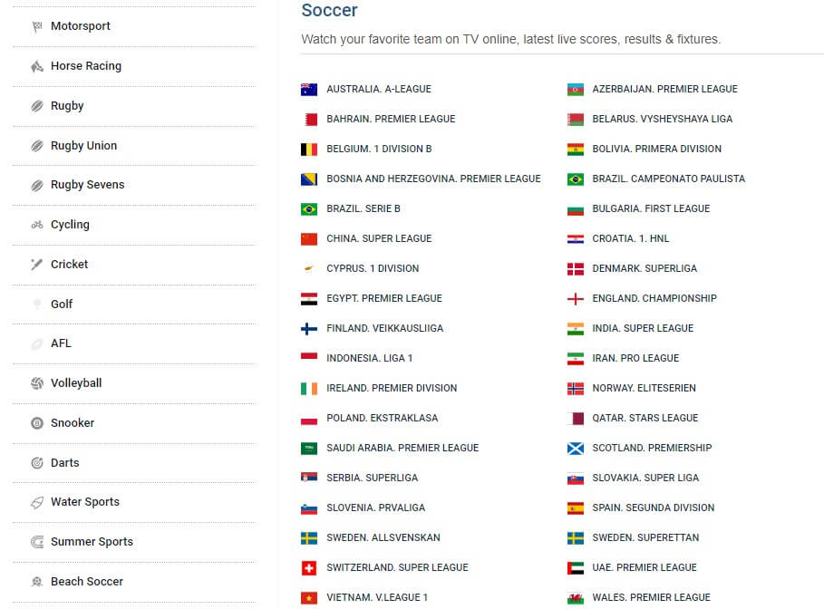 BuffStream Fútbol Streaming Sitios Web