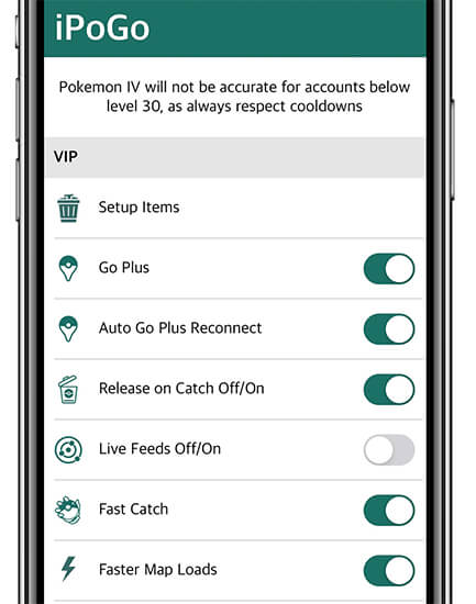 iPogo(아이포고) 인터페이스