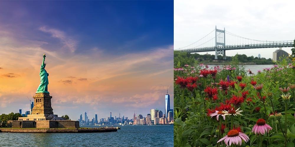 랜달스 아일랜드 파크와 뉴욕 시내