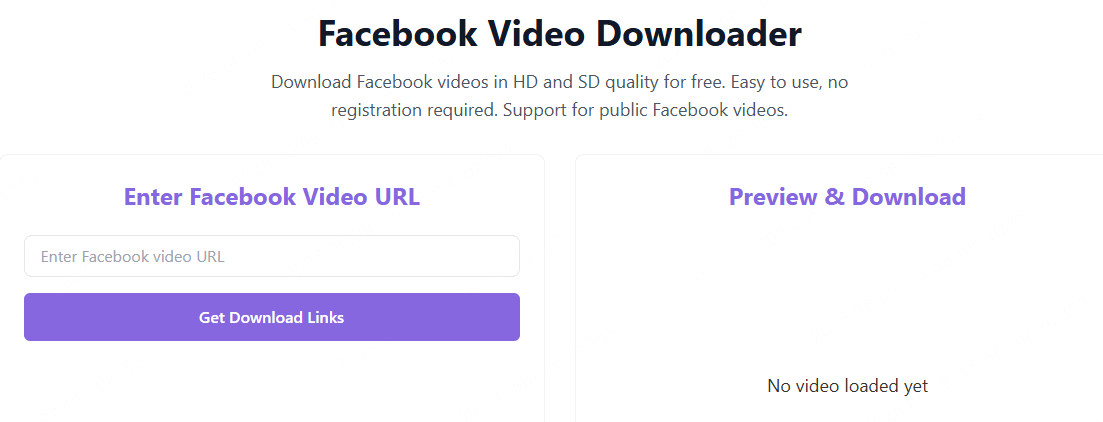 Chative Downloader für FB-Video