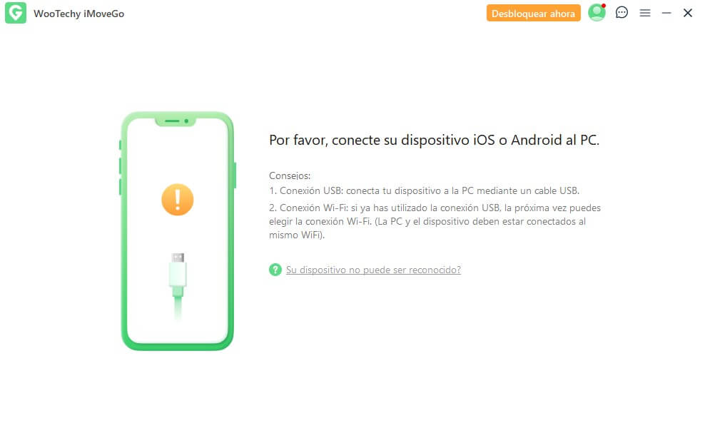 conecta tu dispositivo al ordenador