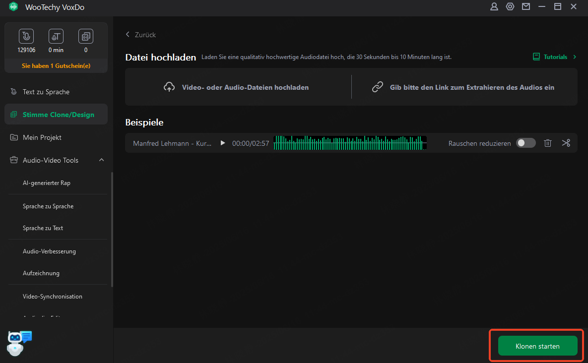 voxdo bruce willis deutsche stimme klonen