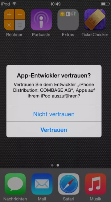 herunterladen und installieren ipogo mit sideloadly