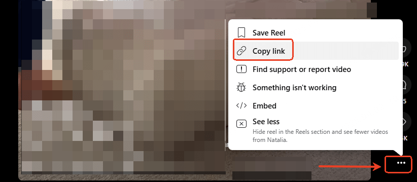 descargar videos privados de Facebook Reels