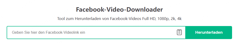 fdownloader Videos aus Facebook herunterladen 