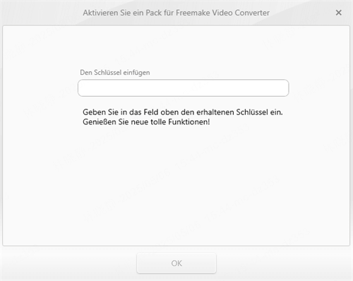 freemake video converter Activation de la clé