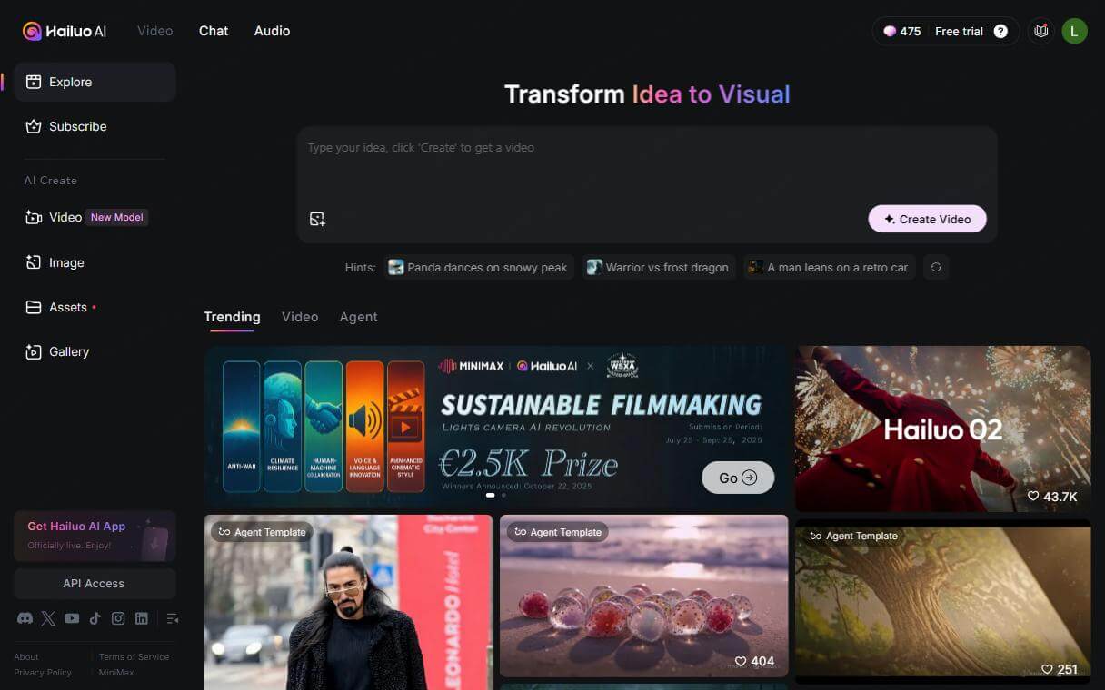 hailuo ai image to video ai
