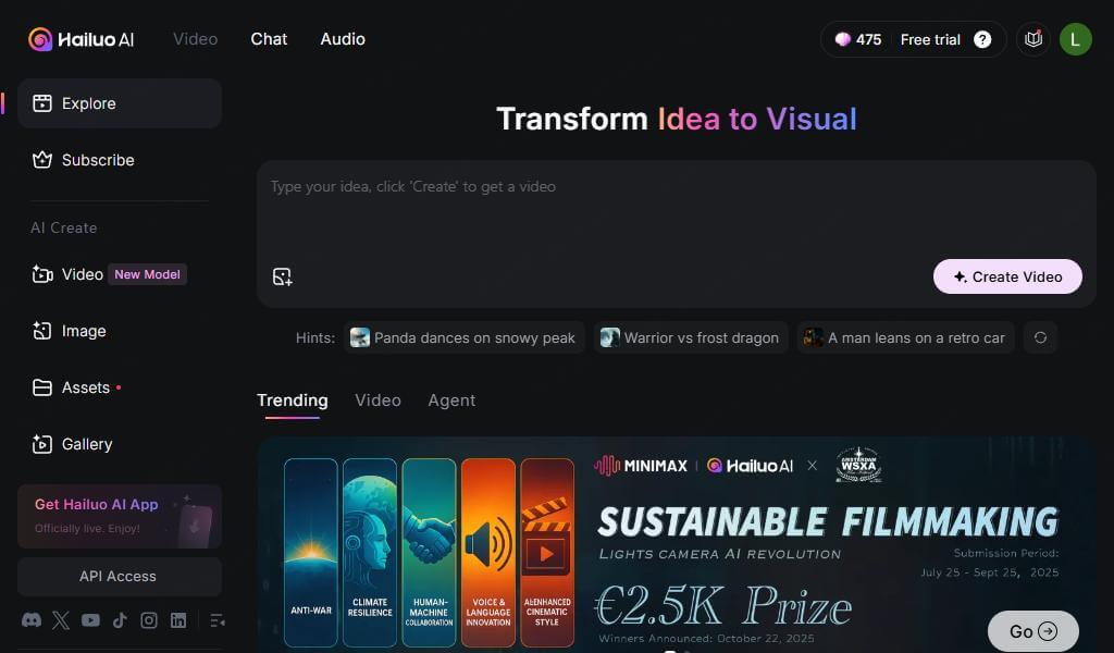 hailuo ai turn image to video