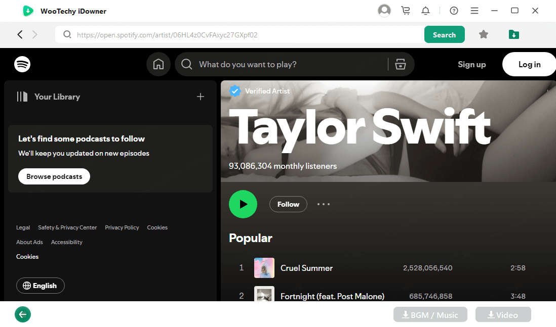 idowner spotify downloader