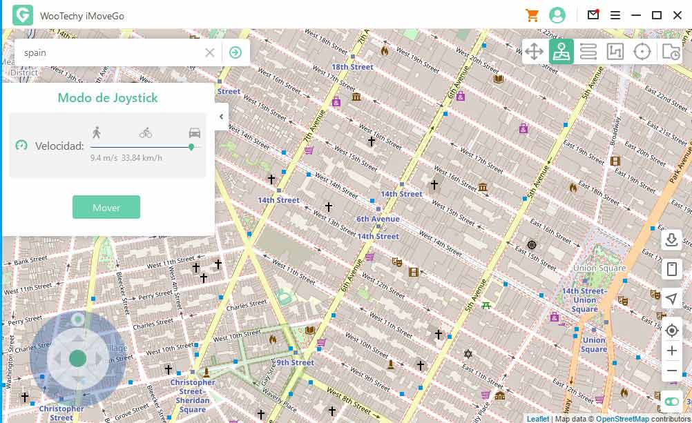 imovego Joystick mode