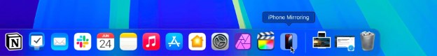 Set Up iPhone Mirroring on iOS 18 step 2