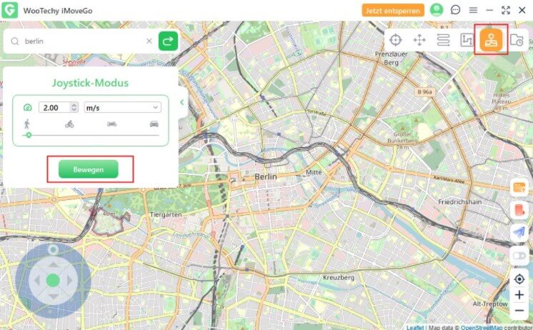 imovego Joystick mode