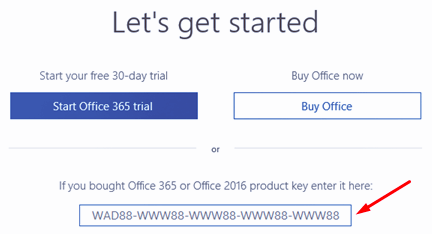 microsoft office 365 product key free