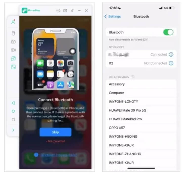 iPhone vom Mac aus steuern