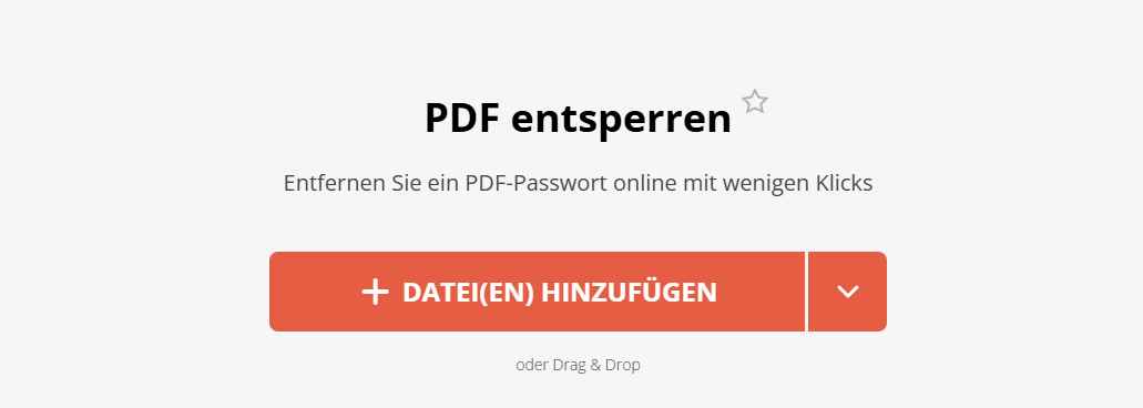 pdfcandy um PDF online zu entsperren