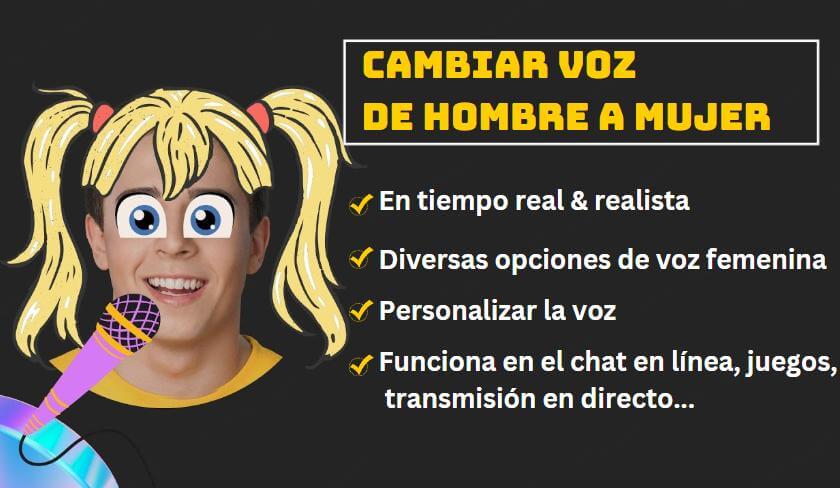 Real-time Male to Female Voice Changer