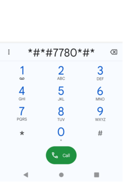 restablecer un teléfono samsung