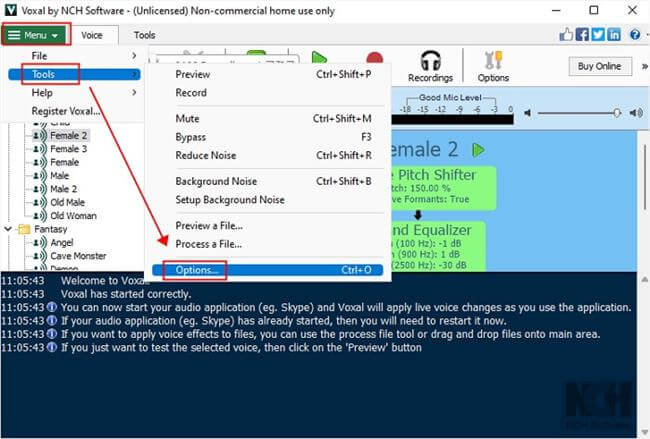 voxal stimmenverzerrer Discord
