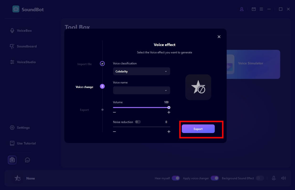 WooTechy SoundBot jiasaw audio export