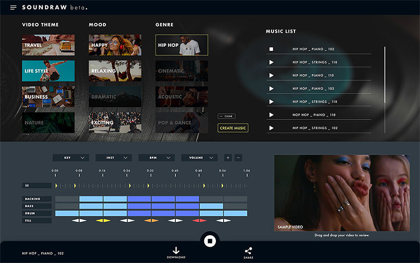 soundraw ai music generator