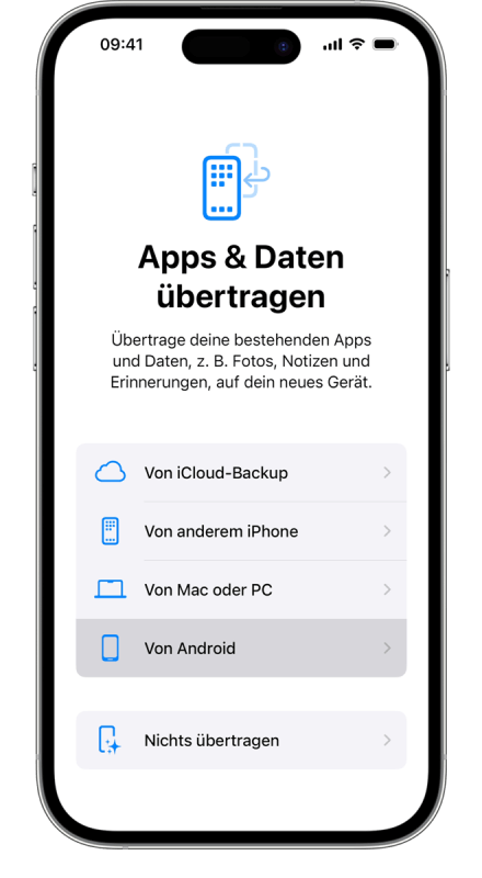 WhatsApp-Chats auf neues iPhone von Android übertragen ohne Backup