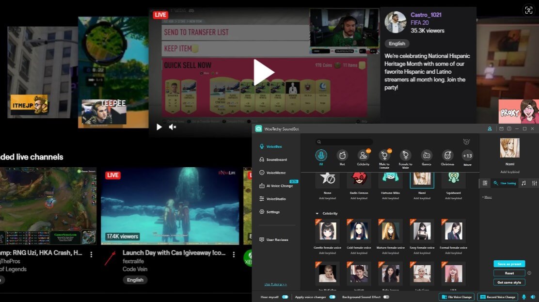 twitch voice changing with wootechy soundbot