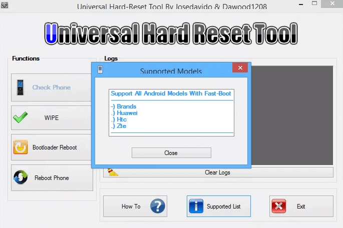 Universal Hard Reset