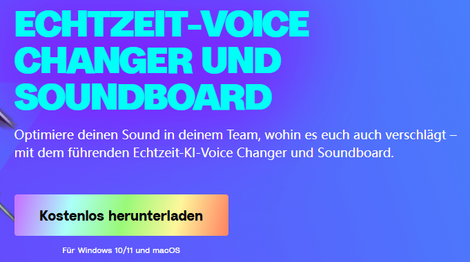 voicemod stimmenverzerrer kostenlos