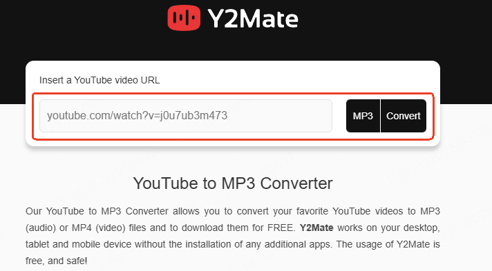 Y2Mate paginas para descargar YouTube video
