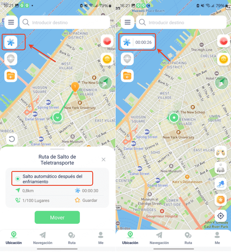 Temporizador de Enfriamiento