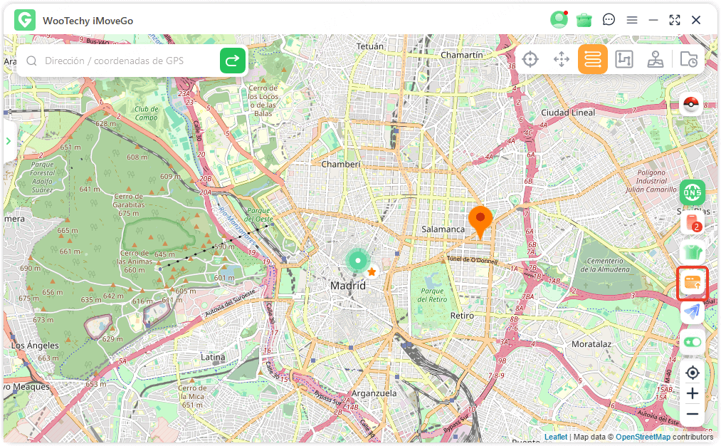 Importar un archivo GPX