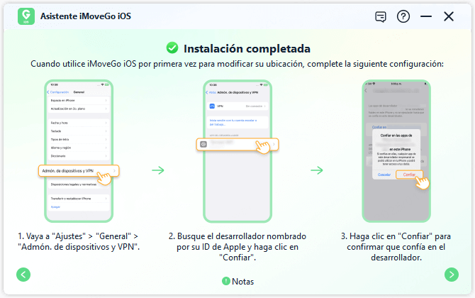 Instalar iMoveGo iOS app  4