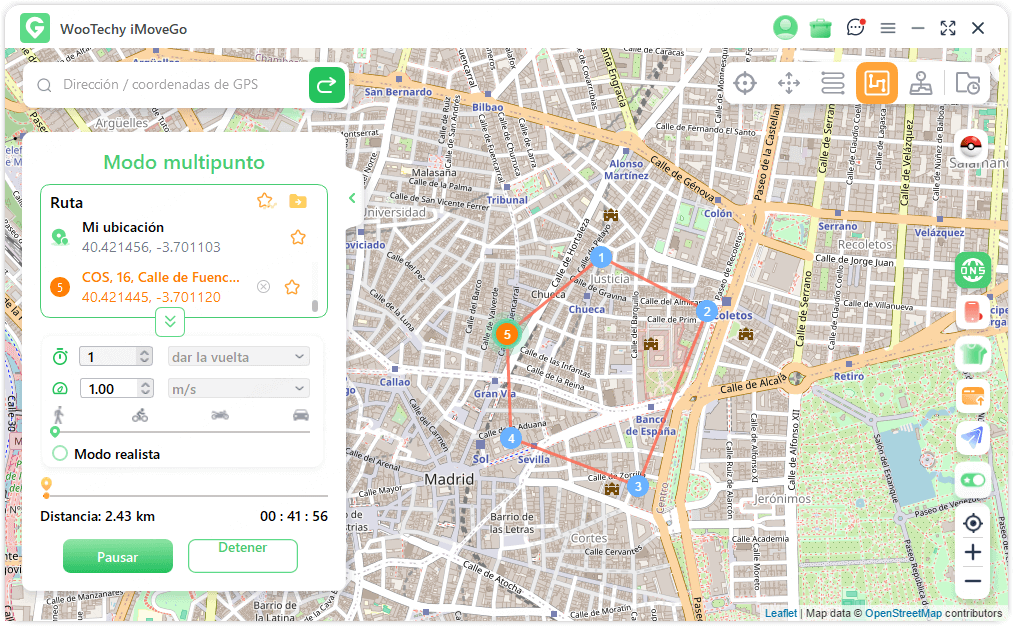 Planificar la Ruta Multipunto 2