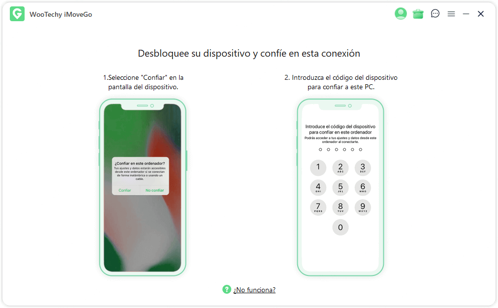 Conectar tu dispositivo iOS 1