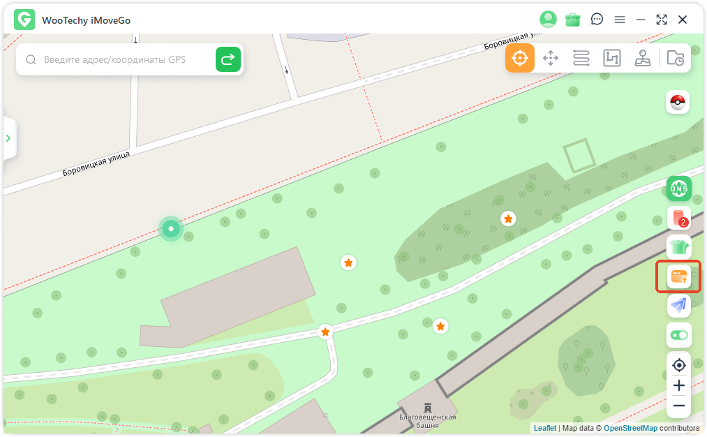 Импорт GPX-файлов