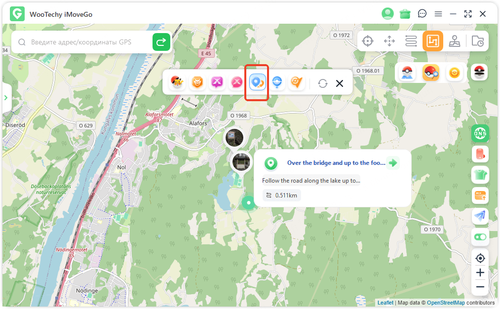 PoGo Интерактивная картаs 3